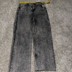 Oat New York High Rise Jeans in Charcoal
